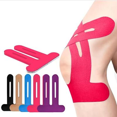 10/20 Stück vorgeschnittenes Kinesiologie-Tape für die Knie, Stützstreifen für die athletische Muskulatur für Läufer, Kniescheibe, Erholung nach Sportverletzungen und Marathontraining