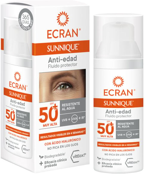 Ecran Sunnique Anti-Idade SPF50+ 50 ml