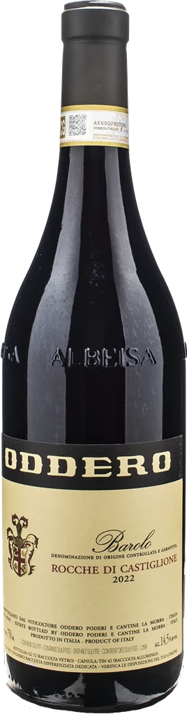 Oddero Barolo Rocche di Castiglione 2022