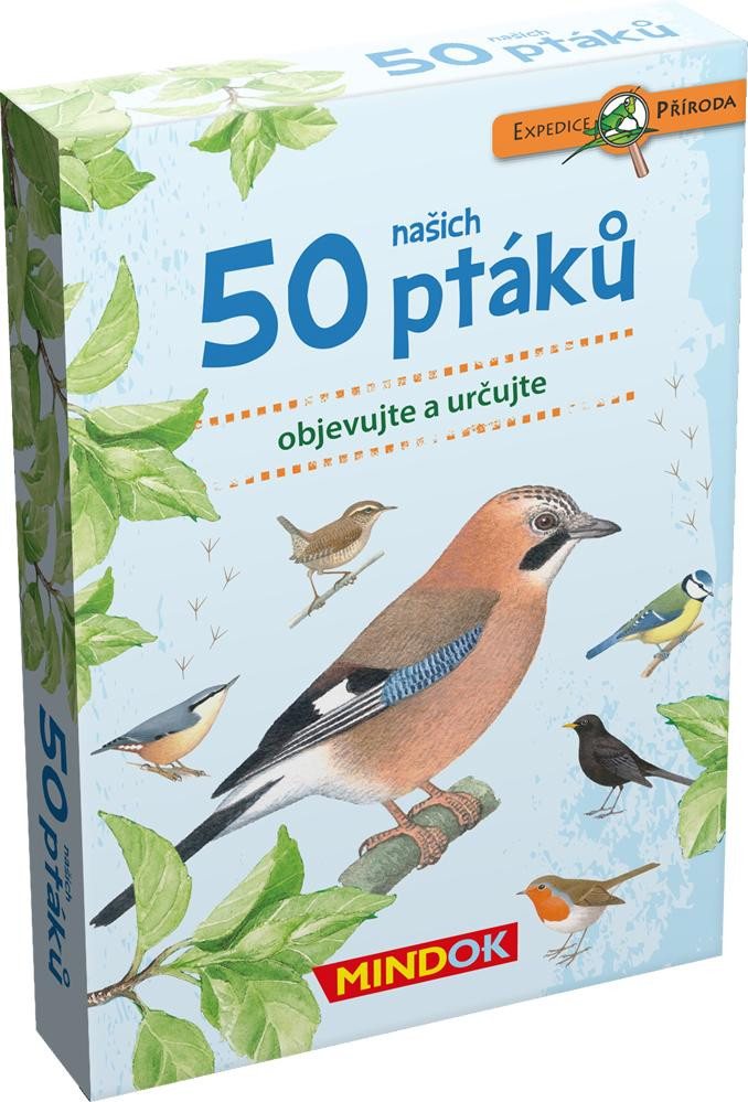MindOK Expedition Natur: 50 stuks vogels