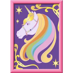 Ravensburger Beschäftigung - CreArt, Malen nach Zahlen Kinder Unicorn Academy - Wildstar