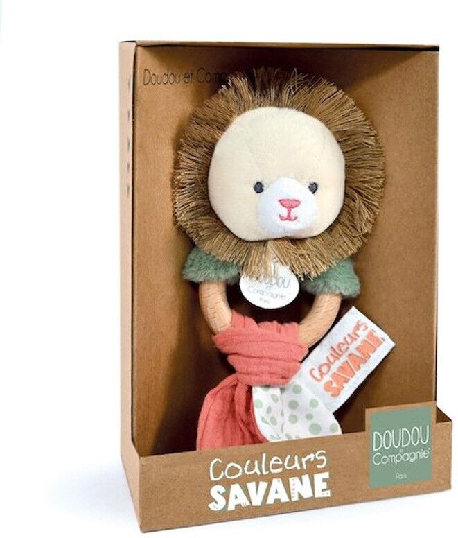 Hochet Lion - Doudou et Compagnie