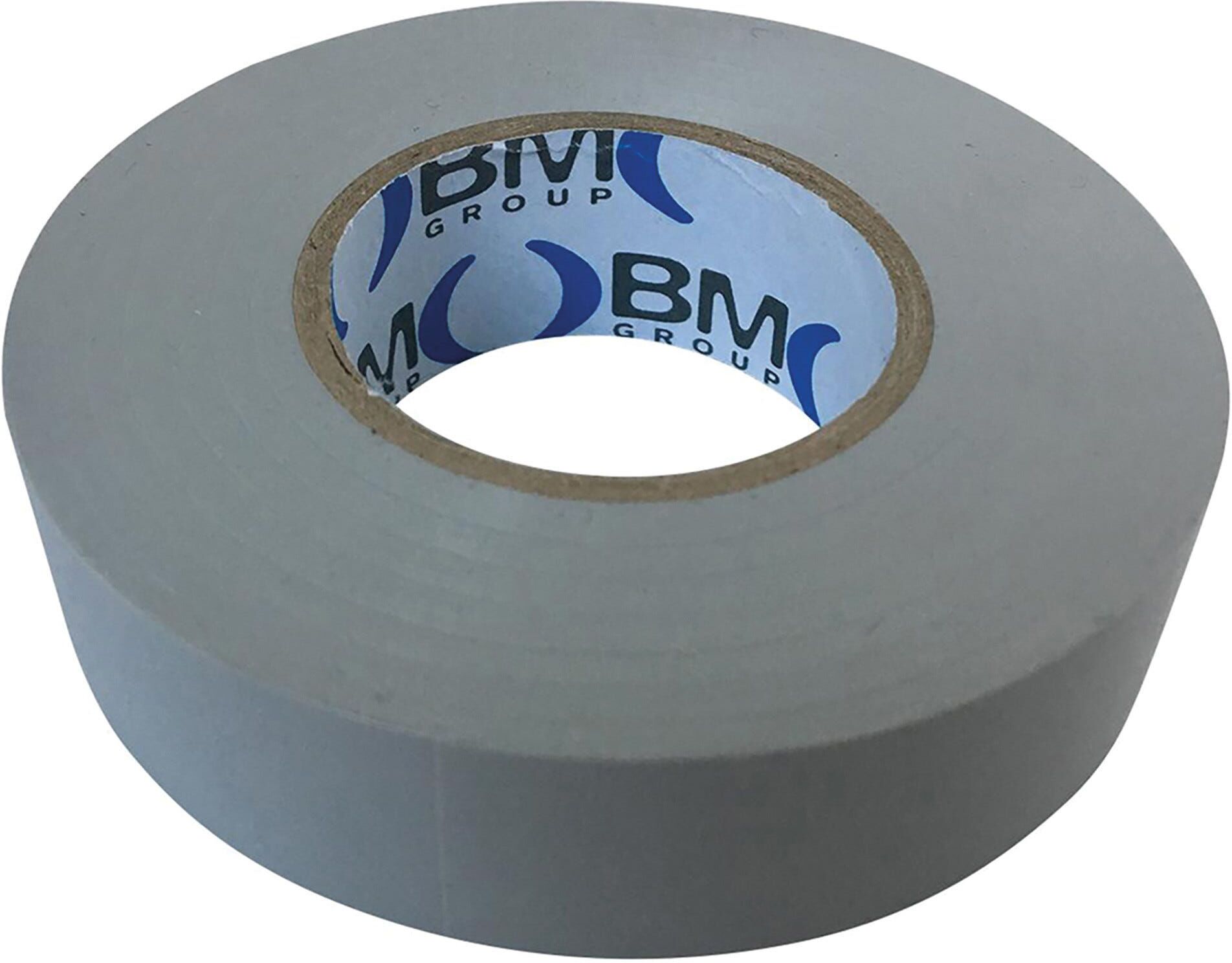 Bm NASTRO ISOLANTE  COLORE GRIGIO 19x0,15mm LUNGHEZZA 25m