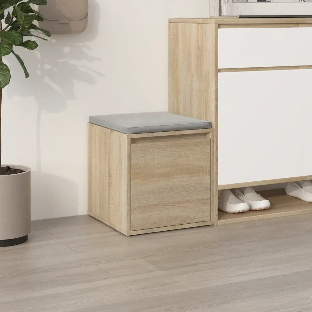 Ebern Designs Decorative Bin Sonoma Oak