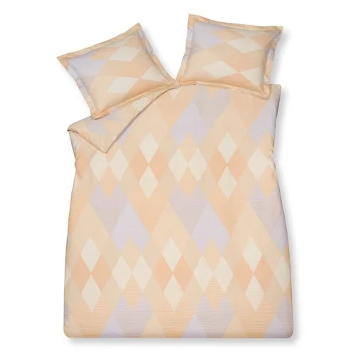 Vandyck Glaze dekbedovertrek apricot blush voor volwassenen
