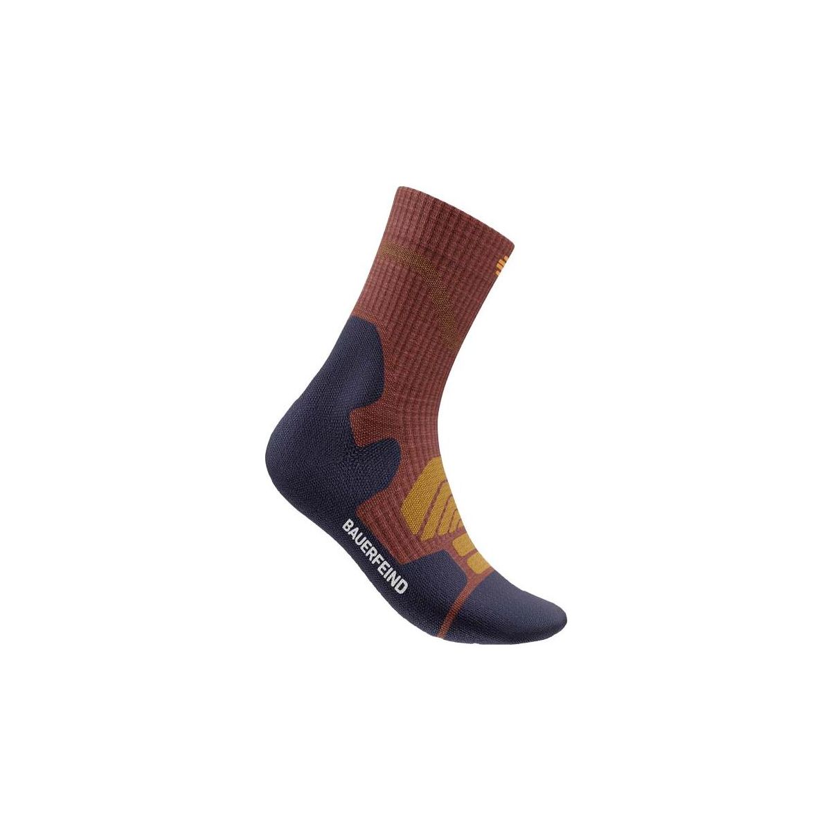 Bauerfeind Outdoor Merino Midcutsocks Men granat (GRANAT) 38-41 70001011