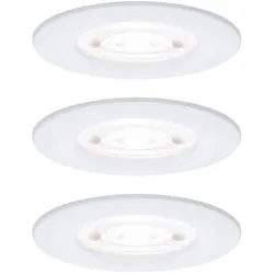Paulmann, Einbauleuchte, 92337 Nova LED-Einbauleuchte GU10 4.9 W Weiss (matt) (GU10, Aluminium, Kunststoff)