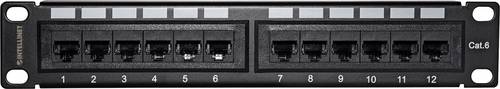 Intellinet 720748 12 Port Netzwerk-Patchpanel 254 mm (10") CAT 6 1 HE