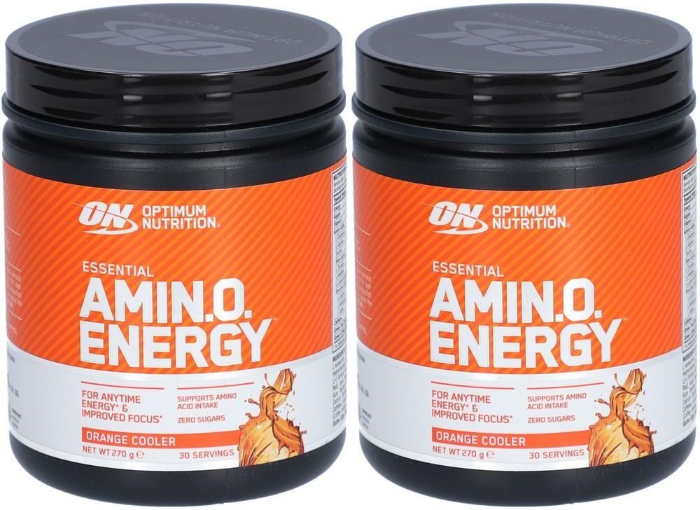 Optimum Nutrition Essential AmiN.O. Energy 270G Orange 2x 2x271 g