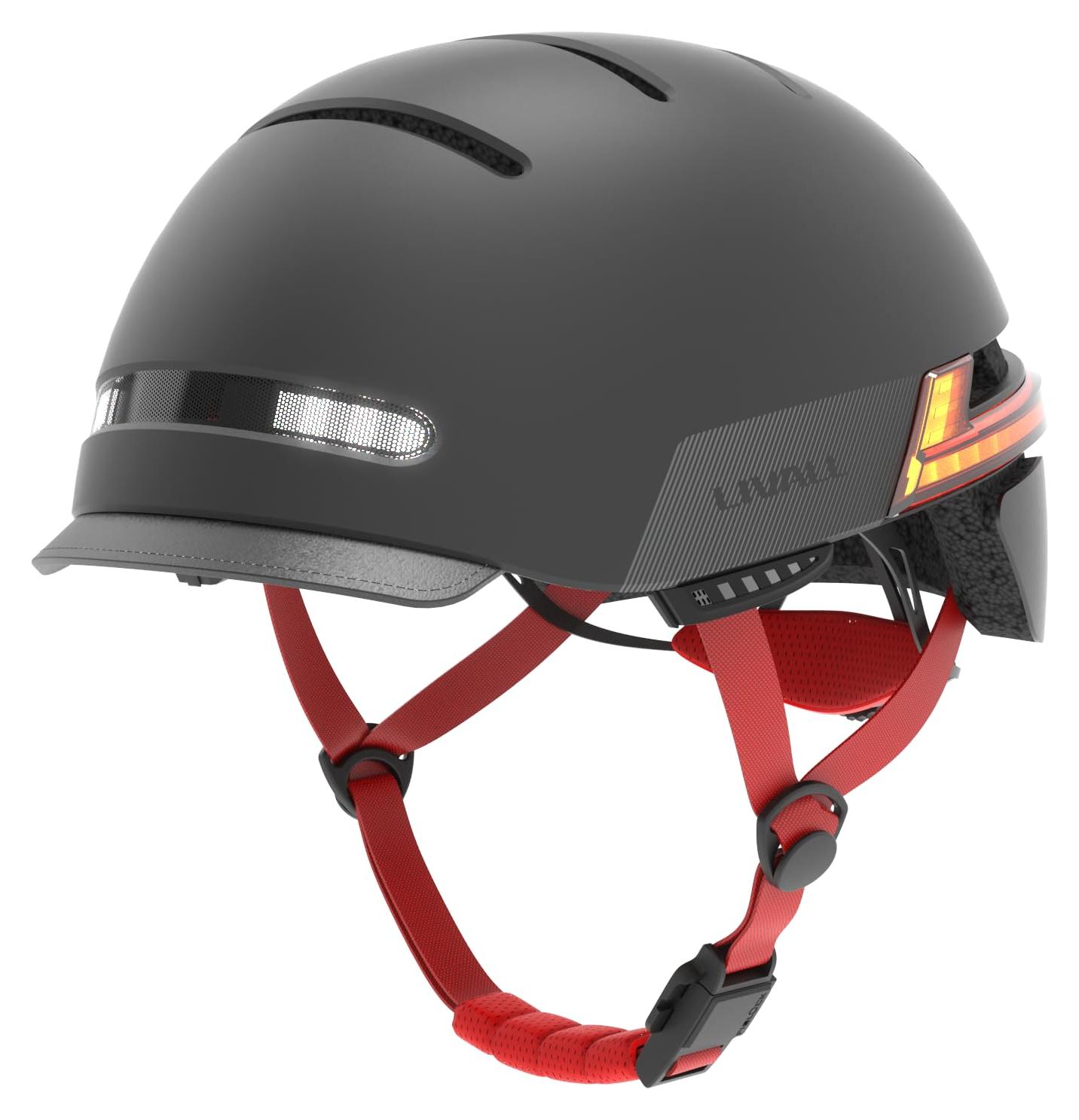 Fahrradhelm mit LED-Beleuchtung, Bluetooth, JBL, Schwarz, M