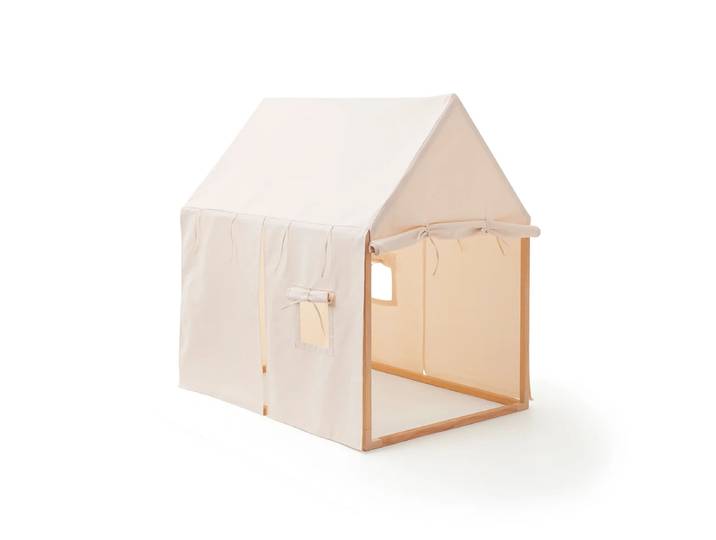 Kids Concept - Hauszelt, 110 x 80 x 124 cm, beige