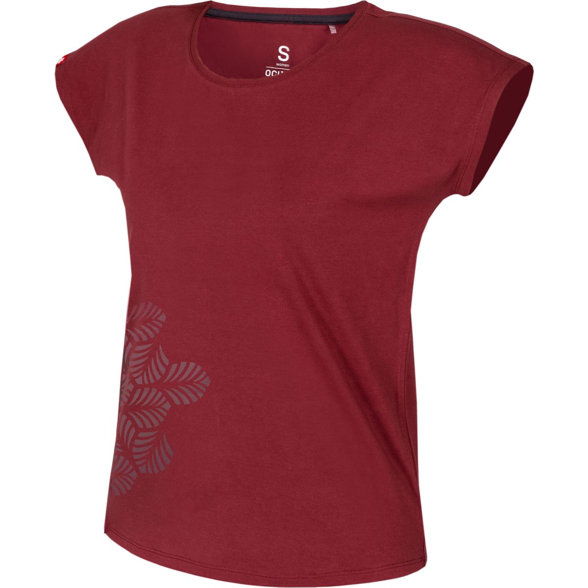 Ocun Kimo T Women Leafs red oxblood S 05610-S