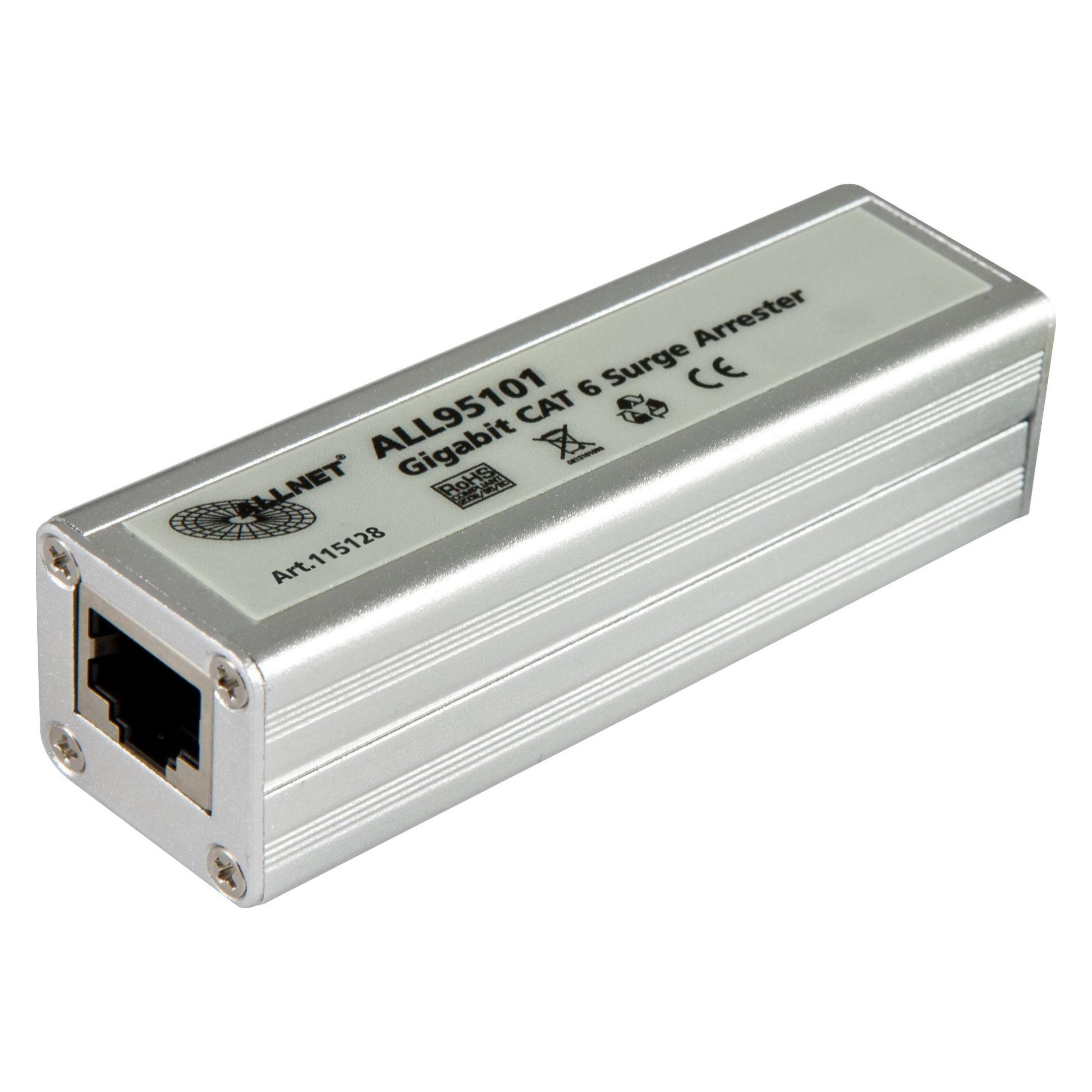 Allnet ALL95101 TP Cat 6 / ADSL / VDSL / ISDN Blitz-/Überspanungsschutz (ALL95101)