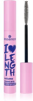 Essence I LOVE LENGTH rímel à prova d'água para dar volume tom 01 Ultra Black 9 ml. I LOVE LENGTH