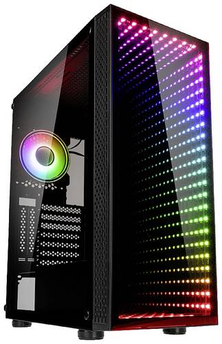 Kolink VOID RIFT Midi-Tower Gaming-Gehäuse, Gehäuse Schwarz