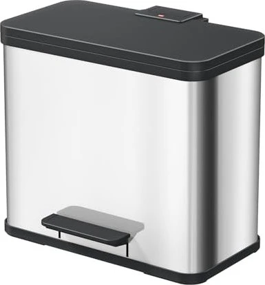 Hailo Öko trio Plus L Mülltrenner 3x 9,0 l edelstahl