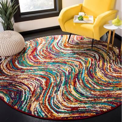 SAFAVIEH Aruba Mettie Boho Abstract Rug