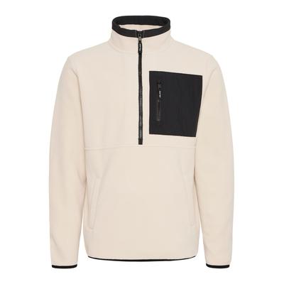 Outdoorjacke BLEND "Troyer BHFloren", Herren, Gr. XL, beige (oatmeal), Obermaterial: 100% Polyester PES., Pullover Outdoorjacke