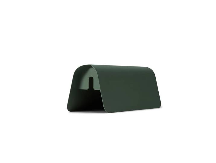 Pedestal - Power Shell, 32 x 12 cm, mossy green