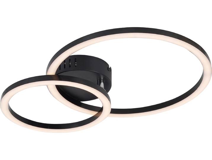 Deckenlampe LED NOE 30cm 24W schwarz