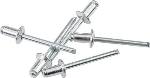 Kwb 407457 Blindniete (Ø x L) 3.2mm x 6.5mm Aluminium Aluminium Aluminium 50St.
