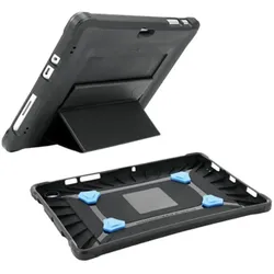 Mobilis SURFACE GO 3 / GO 2 / GO PROTECH - CASE + KICKSTAND + HA (Microsoft Surface Go, Microsoft Surface Go 2), Tablet Hülle, Schwarz