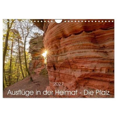 Ausflüge in der Heimat - Die Pfalz (Wandkalender 2027 DIN A4 quer), CALVENDO Monatskalender