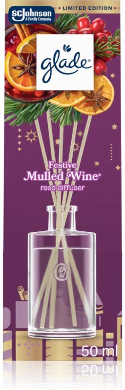 GLADE Festive Mulled Wine aroma diffuser with filling 50 ml