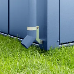 Hörmann Ecostar Fallrohr,taubenblau,