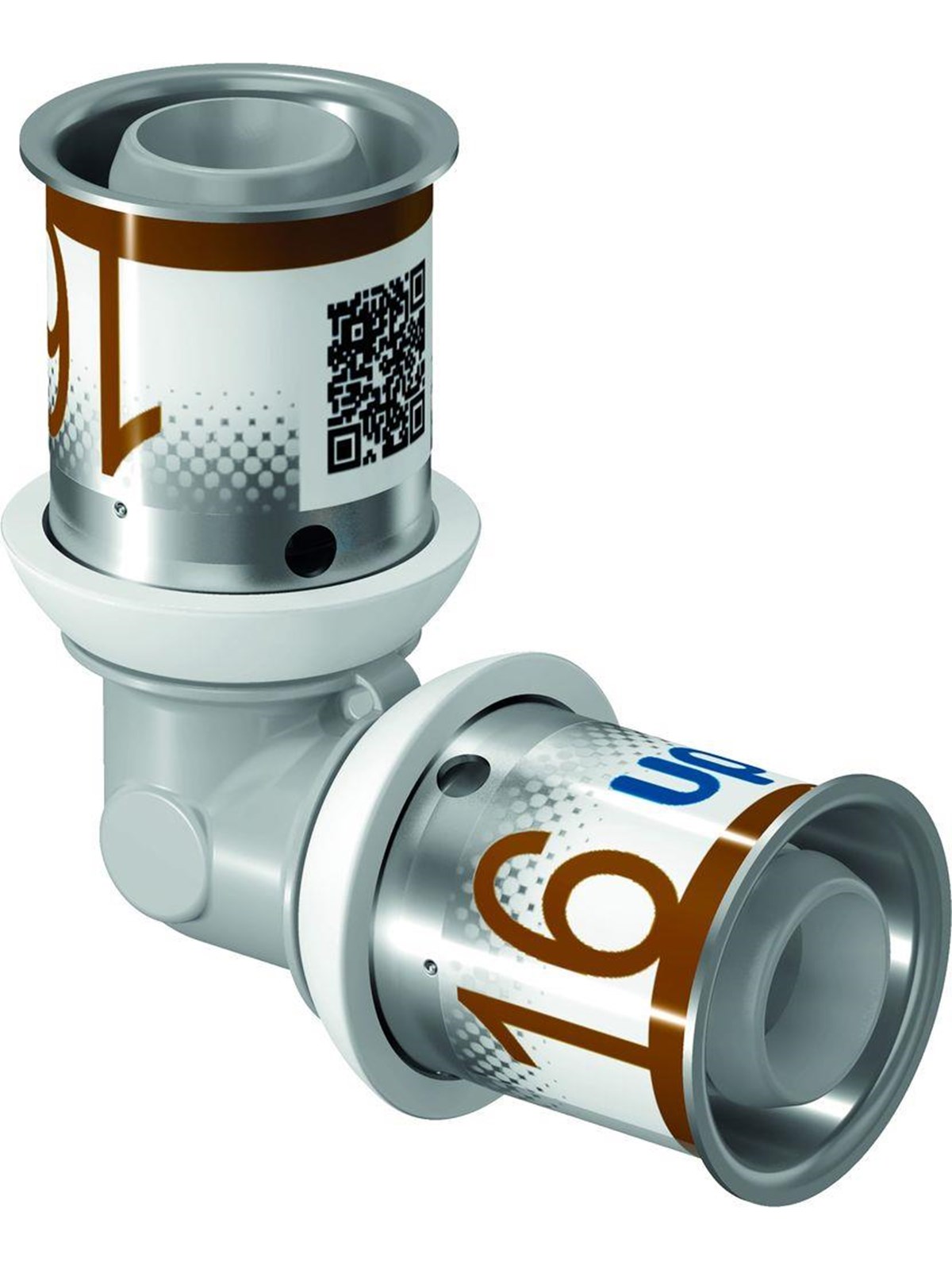 Uponor press composite elbow ppsu 25-25