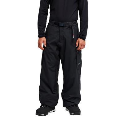 Snowboardhose QUIKSILVER "Young Guns Snow Down Cargo 20K", Herren, Gr. S, Normalgrößen, schwarz, Obermaterial: 100% Polyester., Hosen