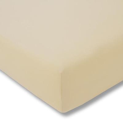 Spannbettlaken ESTELLA "Kinder-Feinjersey", beige, B:70cm L:140cm, Jersey, Obermaterial: 100% Baumwolle, Bettlaken, Spannbettlaken, für Kinder mit perfekter Passform