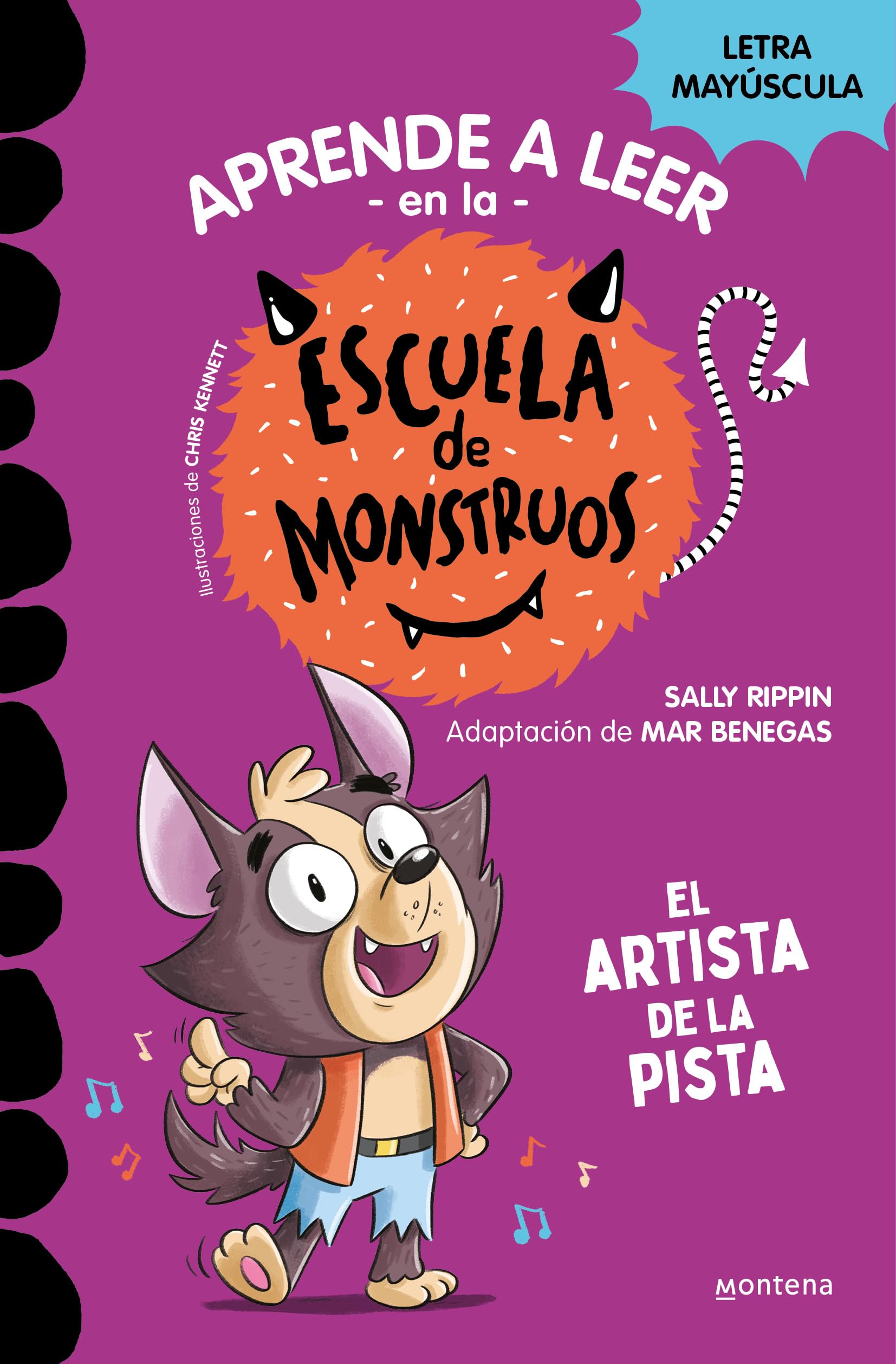 Sally Rippin - Aprender a leer en la Escuela de Monstruos 13 - El artista de la pista: En letra MAYÚSCULA (libros para niños a partir de 5 años) (Montena, Band 13) - Preis vom 13.10.2026 11:25:28 h