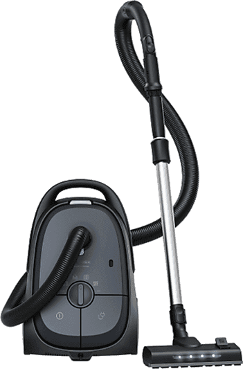 Aspirador con bolsa - Nilfisk Bright Home Plus, 750 W, 3.7 l, Filtración HEPA 14, Negro