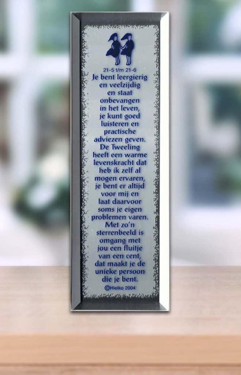 Gedicht spiegel sterrenbeeld 21-5 t/m 21-6
