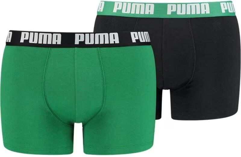 Pack 2 Calzoncillos Boxer Puma 521015001 035 Verde Xl Hombre