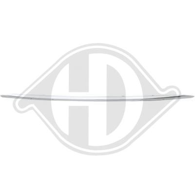 DIEDERICHS Zier-/Schutzleiste, Stoßfänger vorne 6087839 für NISSAN
