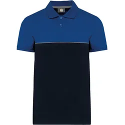 Kariban, Arbeitsoberteil, Zweifarbiges Poloshirt (XXL)