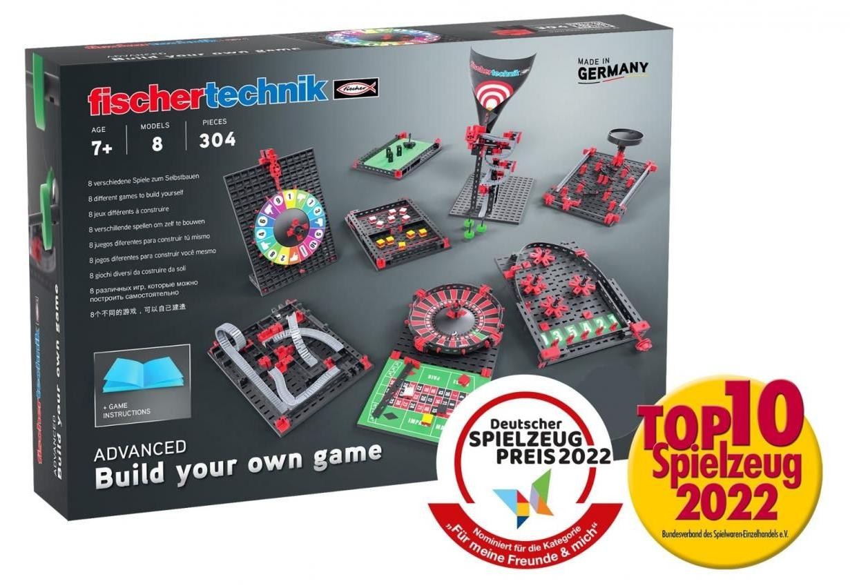 Fischertechnik STEM Bouw- en Speelset met 8 spellen