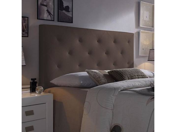 VS VENTA-STOCK TÊTE DE LIT ROMBO 160x60 CHOCOLAT