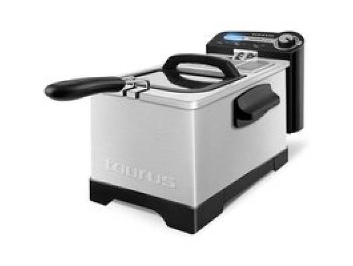 Friteuse À Huile 3L 2100W Thermostat Réglable Acier Inox