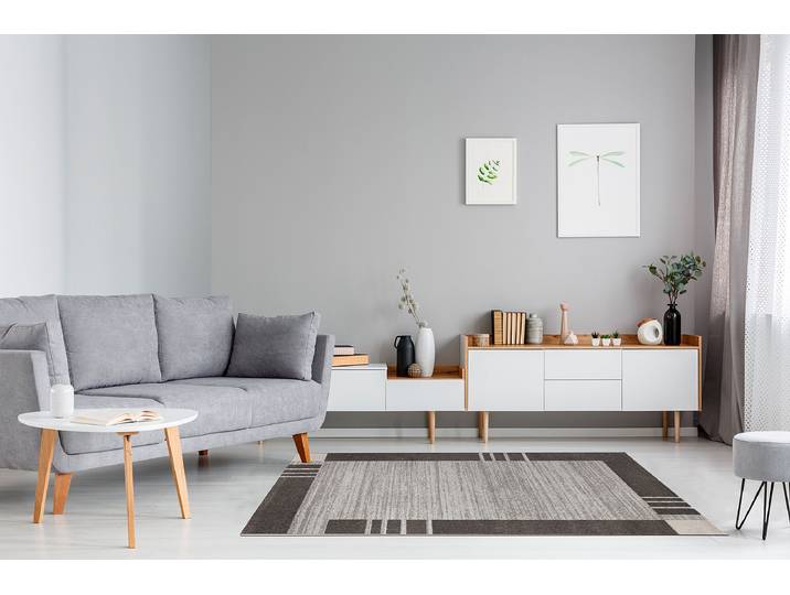 Teppich Sant Jordi Braun/Braun 200 x 290cm Webstoff