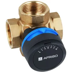 Afriso, Ventil, 4-way rotary mixing valve ARV 484 ProClick, DN25, Rp1 ", Kvs (101348410)
