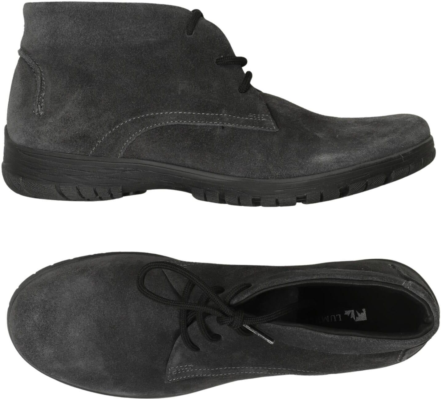 Lumberjack Damen Stiefelette, Grau, Gr. EU 38, Leder - Second Hand
