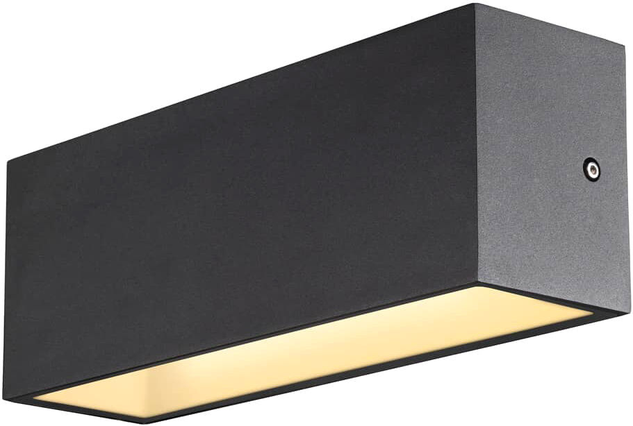 Slv Sitra L Wl Up/down, Led Outdoor Wandaufbauleuchte, Anthrazit, Cct Switch 3000/4000k - Stand-, Wand- Und Deckenleuchten (Outdoor)