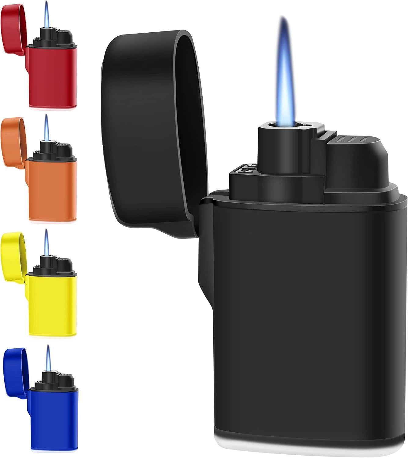 oCreon Mini windproof jet flame torch lighter voor outdoor, camping en barbecue