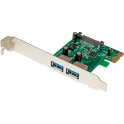 ST PEXUSB3S24 - PCIe Karte, 2 Port USB 3.0, optional Low Profile