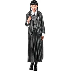 Rubies Wednesday Addams Schuluniform Kostüm (S)
