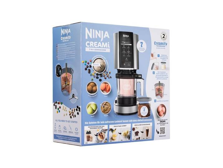 Ninja Eismaschine Creami NC302EU - ice cream maker - black / silver
