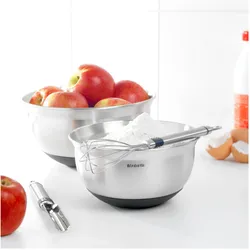 Brabantia Rührschüssel, Schüssel + Schale, Silber